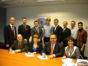 Collective Agreement signing